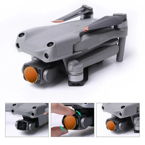 Filter 3-pak - CPL + ND8 + ND16 til DJI Air 2S - Kit