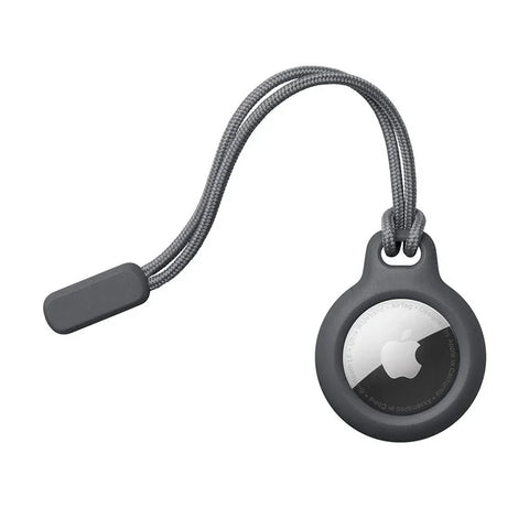 Etui med rem til Apple AirTag - Sort