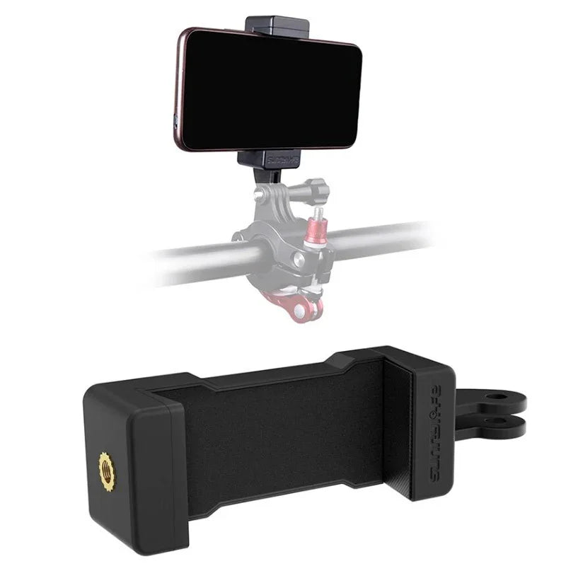 Fäste - hållare mobiltelefon till GoPro med dubbla 1/4" gängor - Action King