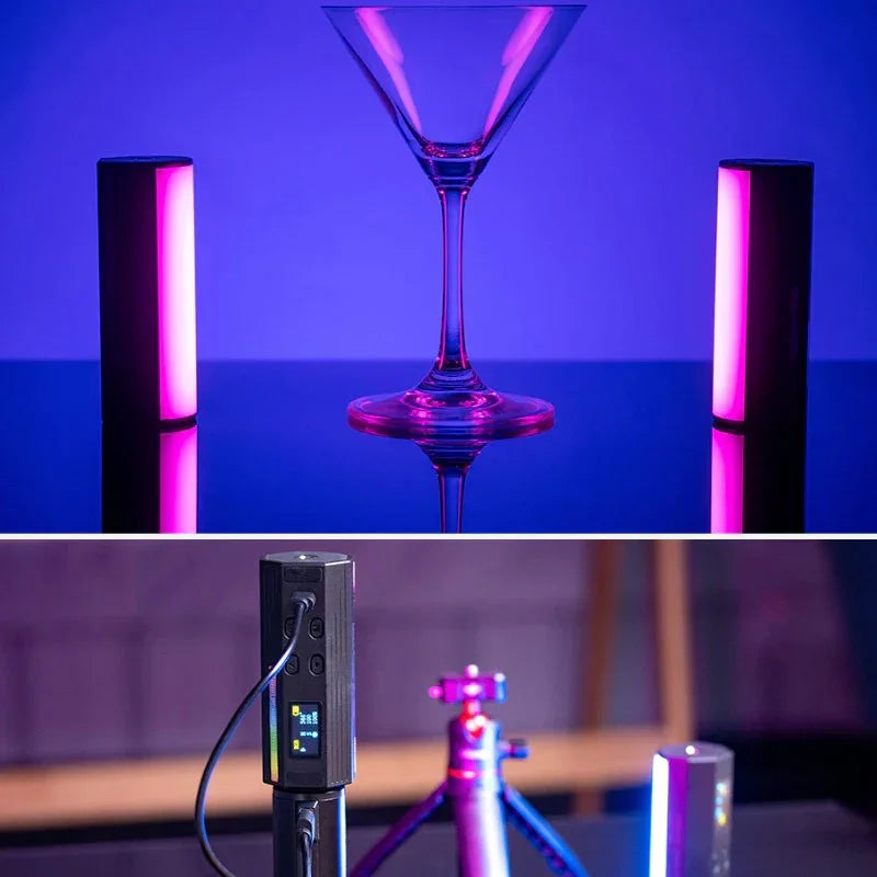 Ulanzi i-Light Belysning LED för foto / video - RGB - 2000mAh internt batteri - Magnet - 200lm - Action King