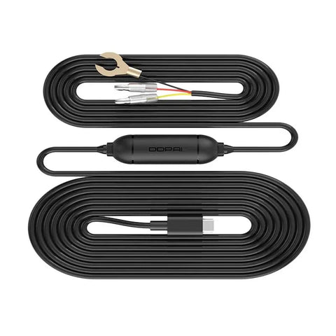 DDPAI Hardwire Kit USB-C - Installationskabel til DDPAI Mini5 / Mola N3 / Z40 / Z50 Dashcam / N1 / Bilkamera