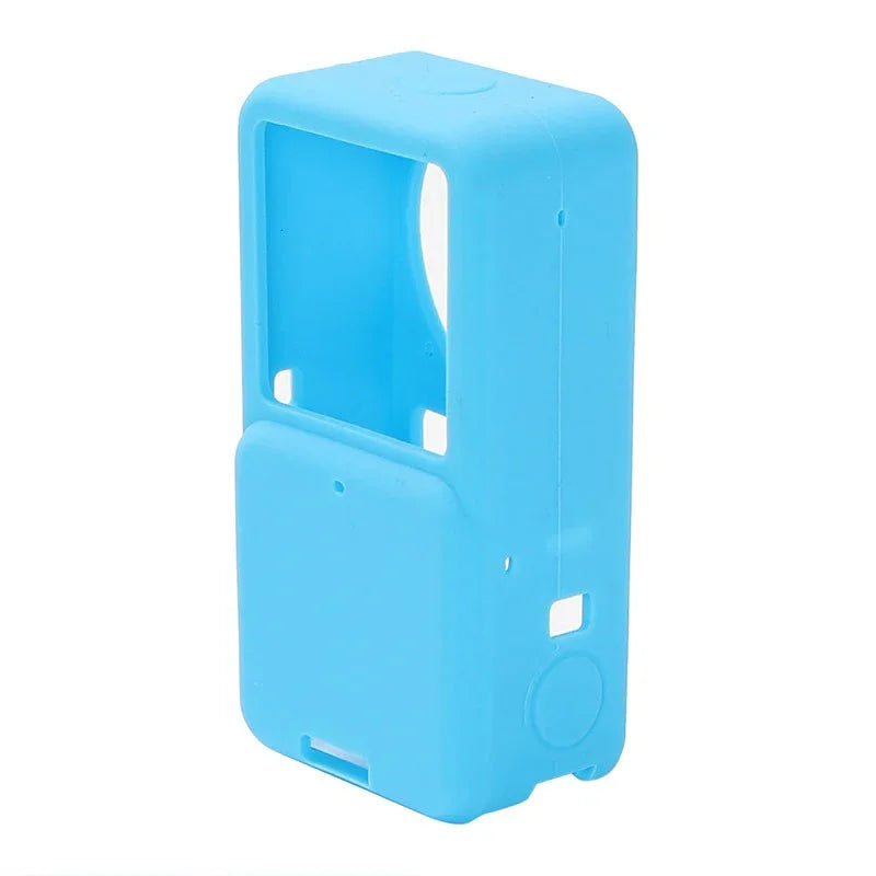 Telesin Silikonskal / fodral till DJI Action 2 med tillbehör - Blå - Action King