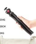 Ulanzi FT-01 Tripod flexibelt 360 grader kulledshuvud 1/4" skruv / Mobilhållare / Tillbehörssko - Bläckfisk - Action King