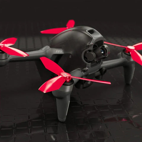 Master Airscrew - DJI FPV Ludicrous Upgrade Propellers - Propel til DJI FPV - Rød - Sæt med 4 stk.