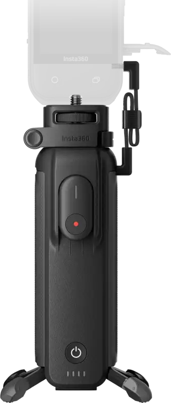 Insta360-strømhåndtag til længerevarende optagelse