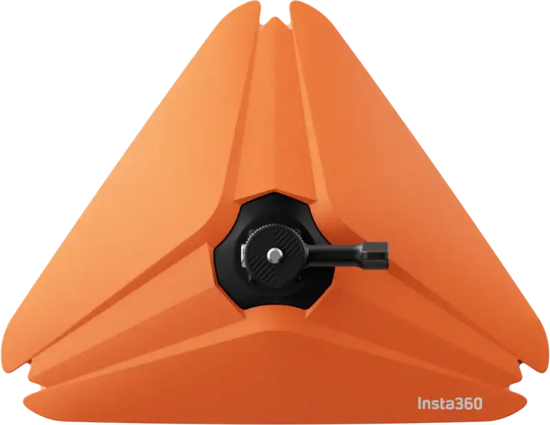 Insta360 Flytande Surfbrädefäste håller din Insta360-kamera flytande på vattnet.