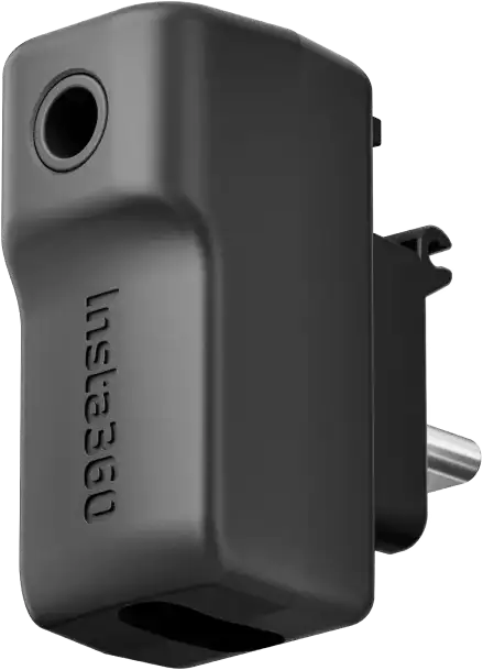 Insta360 X3 mikrofonadapter til professionel lyd