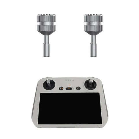 Stang/håndtag til DJI RC / RC 2 fjernbetjening - 2-pak aluminium - titanium