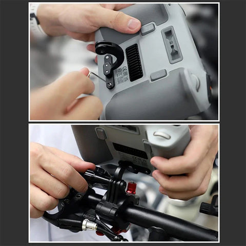 Holder DJI RC fjernbetjening / GoPro til cykel og slange 22-26mm