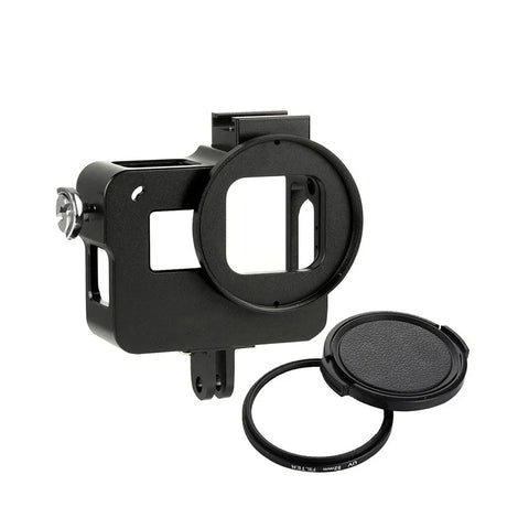 Aluminium-Schutzrahmen und UV-Filter für GoPro Hero5/6/7 – Kit