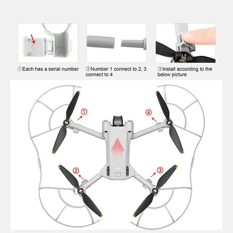 Propelbeskyttelse til DJI Mini 3 Pro