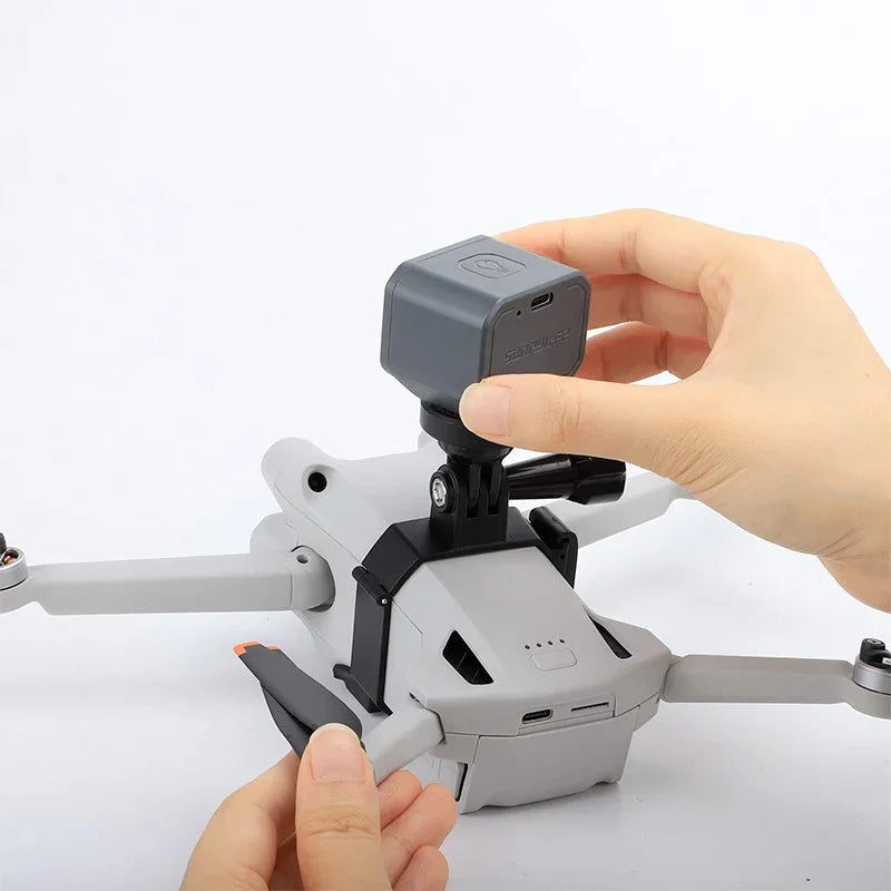 Fäste / hållare för kamera / tillbehör till DJI Mini 3 Pro - Ovansida - Action King