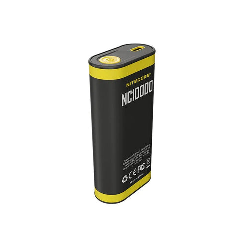 Nitecore NC10000 Highland Powerbank - Bærbart batteri Dual LED - 10000mAh, 1xUSB-C, QC 3.0 / PD 20W, 5V, 3A