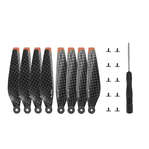 Propel til DJI Mini 4 Pro / Mini 3 Pro - erstatter 6030F - Lav støj - Sort - 4-pak - Kulfiber