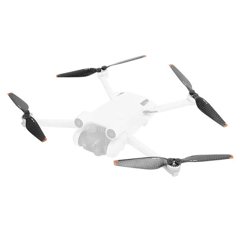 Propel til DJI Mini 4 Pro / Mini 3 Pro - erstatter 6030F - Lav støj - Sort - 4-pak - Kulfiber
