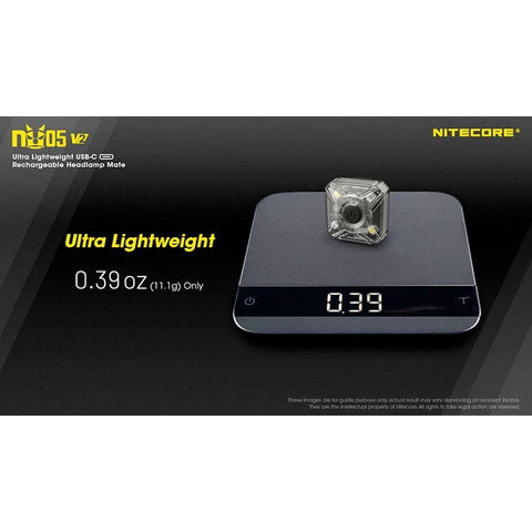 Nitecore NU05 V2 Pandelampe Mate - 40lm
