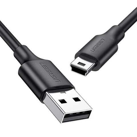 Ugreen USB-A - Mini USB-kabel, 1m - Sort