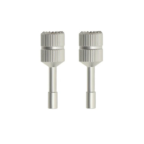 Ekstra lang stang/håndtag til DJI Mini 4 Pro / Mini 3 Pro / Mini 3 / Air 3 / RC / RC 2 fjernbetjening - 2-pak aluminium - titanium