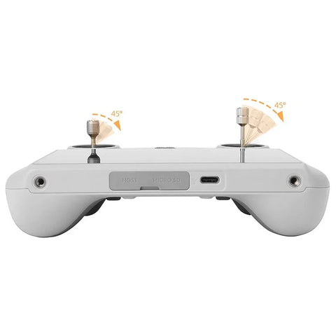 Ekstra lang stang/håndtag til DJI Mini 4 Pro / Mini 3 Pro / Mini 3 / Air 3 / RC / RC 2 fjernbetjening - 2-pak aluminium - titanium