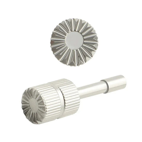Ekstra lang stang/håndtag til DJI Mini 4 Pro / Mini 3 Pro / Mini 3 / Air 3 / RC / RC 2 fjernbetjening - 2-pak aluminium - titanium