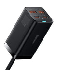 Baseus GaN3 Pro Desktop Fast Charger - Väggladdare - Snabbladdare QC4+ / PD 100W - 100-240V till USB - 4xUSB Typ A/C - Action King