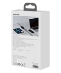 Baseus GaN3 Pro Desktop Fast Charger - Väggladdare - Snabbladdare QC4+ / PD 100W - 100-240V till USB - 4xUSB Typ A/C - Action King