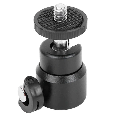 Kugleledsbeslag Mini 360°, 1/4" - Aluminium