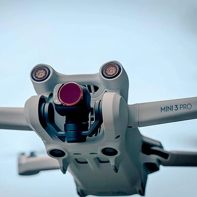 Freewell Filter VND Hard Stop till DJI Mini 3 Pro / Mini 3, 2-pack - ND4 - 32 + ND64 - 512, Variabelt ND - Kit - Action King