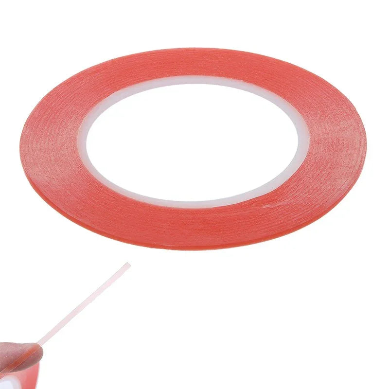 Dubbelhäftande Teknik-tejp, 2mm bredd, Rulle 25m - Action King