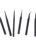 Pincetter ESD Antistatiska Precision 6 x Micro - Kit - Action King