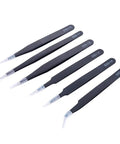 Pincetter ESD Antistatiska Precision 6 x Micro - Kit - Action King