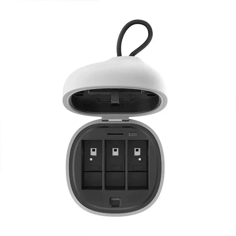 Telesin batterier 3 stk. og allInBox med opbevaring til batterier + microSD-læser - Triple - til GoPro Hero12/11/10/9 Sort