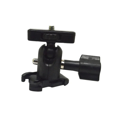 Adapter GoPro Quick Release til 1/4" skrue med justerbart kuglehoved