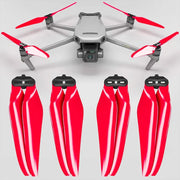 Master Airscrew - DJI Mavic 3 Stealth Upgrade Propellers - Propeller till DJI Mavic 3 - Röd - Kit 4-Pack - Action King