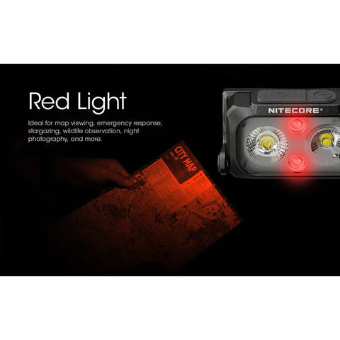 Nitecore NU25 V2 Pandelampe Dobbeltstråle - 400lm