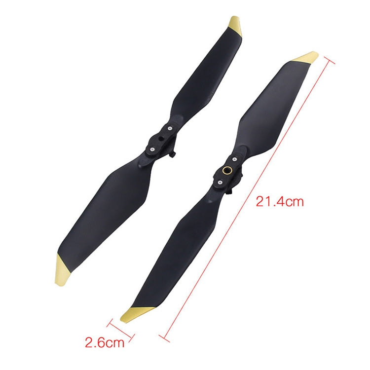 Propel til DJI Mavic Pro - erstatter 8331F - Lav støj - Sæt med 4 stk.