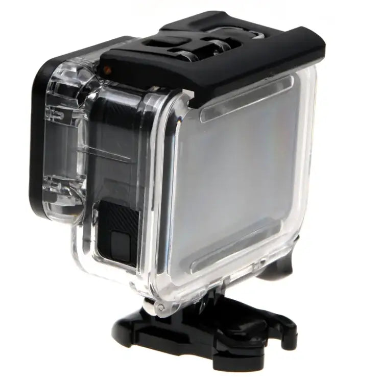 For GoPro HERO6 /5 Skeleton Housing Protective Case + Hollow Back Cover with Buckle Basic Mount & Screw, No Need to Disassemble Lens - Action King