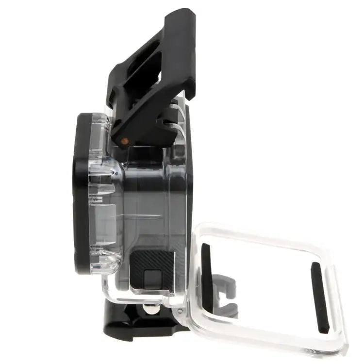 For GoPro HERO6 /5 Skeleton Housing Protective Case + Hollow Back Cover with Buckle Basic Mount & Screw, No Need to Disassemble Lens - Action King