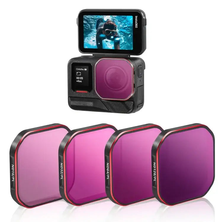 For Insta360 Ace Pro 2 STARTRC 4 in 1 ND16PL ND32PL ND64PL ND128PL Camera Lens Filter - Action King