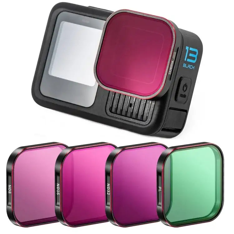 For GoPro HERO13 Black STARTRC Quick Release 4 in 1 ND8 ND16 ND32 CPL Lens Filter - Action King