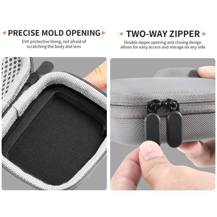 Förvaringsväska STARTRC för Insta360 GO Ultra, skyddar och organiserar kameran och tillbehör.