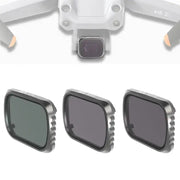 JSR KS CPL + ND8 + ND16 Lens Filter for DJI Air 2S, Aluminum Frame - Action King