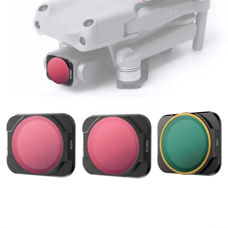 Sunnylife A2S-FI9345 3 in 1 CPL+ND8+ND16 Lens Filter for DJI Air 2S - Action King