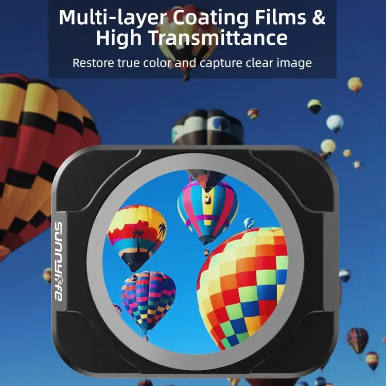 Sunnylife A2S-FI9345 3 in 1 CPL+ND8+ND16 Lens Filter for DJI Air 2S - Action King