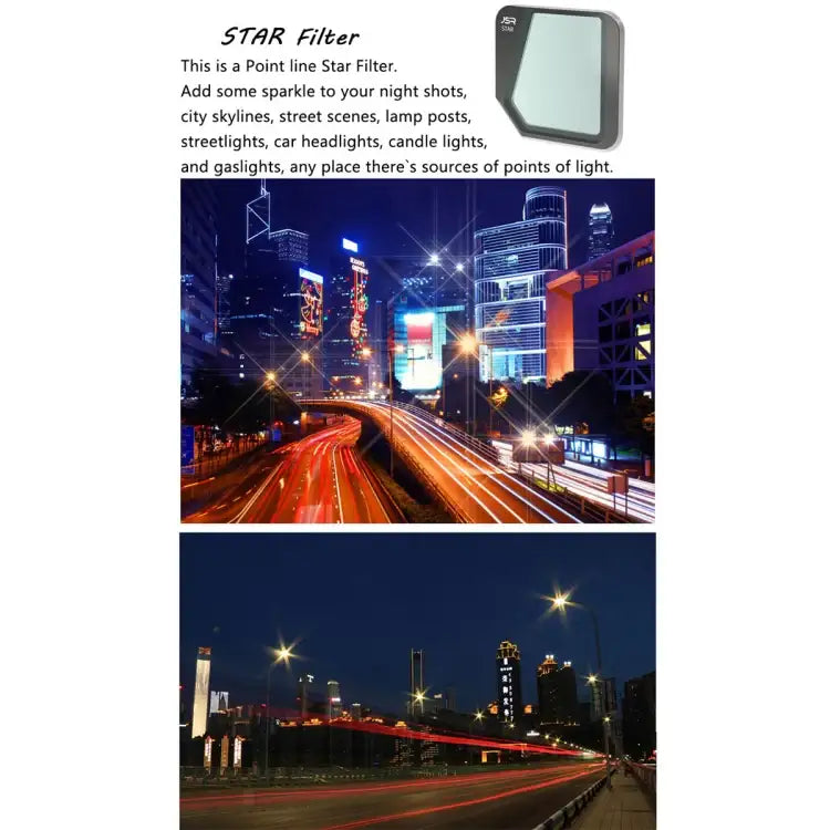 JSR Drone Star Effect Lens Filter for DJI Mavic 3 - Action King