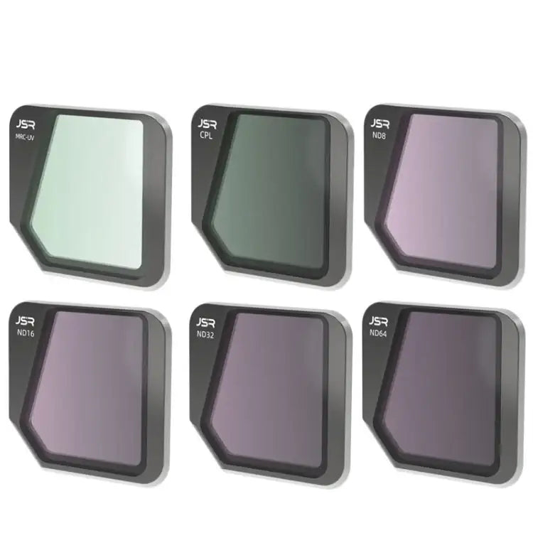 JSR Drone 6 in 1 MCUV+CPL+ND8+ND16+ND32+ND64 Lens Filter for DJI Mavic 3 - Action King