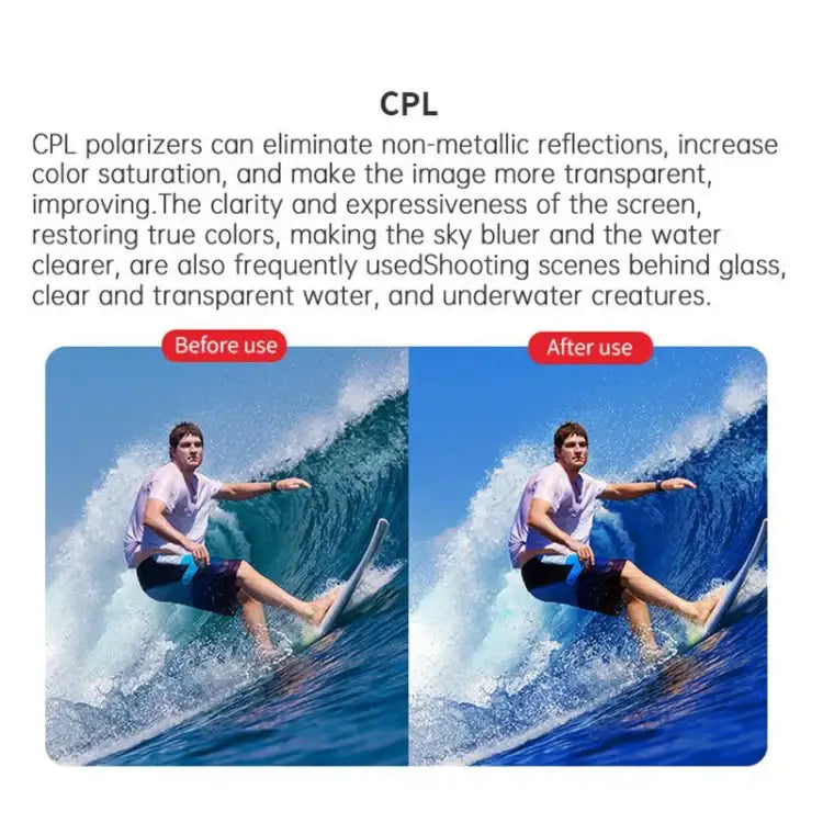 For DJI Air 3S STARTRC 4 in 1 ND16 ND64 ND256 CPLCPL Lens Filter - Action King