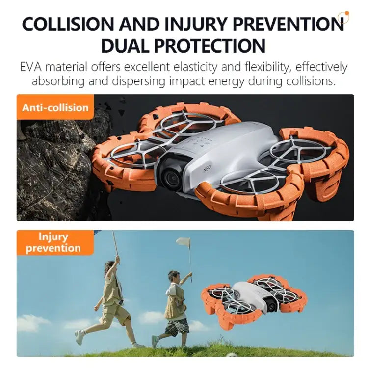 For DJI Neo STARTRC Light Anti-Sink Floating Propeller Guard Bumper - Action King