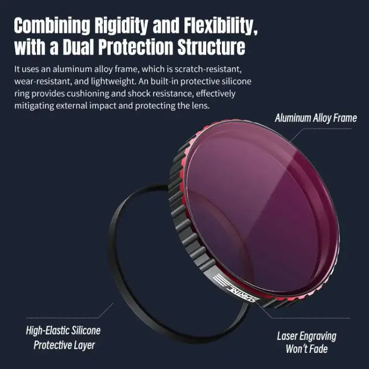 STARTRC filterkit DJI Osmo Action 4 för perfekta inspelningar.