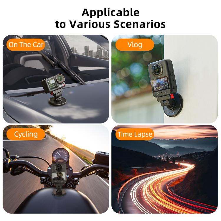 Sunnylife Magnetisk Montering DJI med 180° Vipning